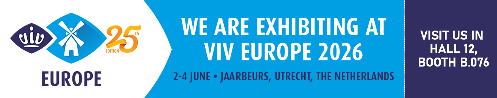 Vaxxinova present at 25th VIV Europe